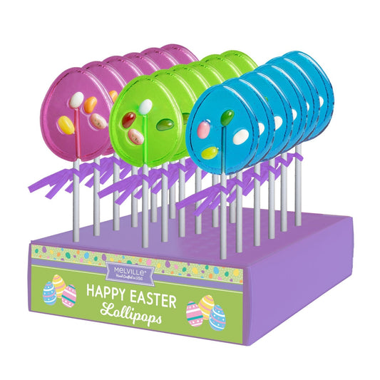 Jellybean Egg Lollipops - Assorted