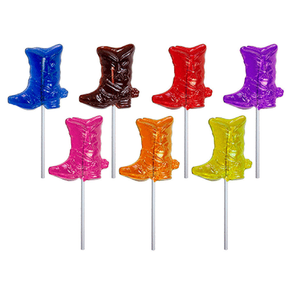 Cowboy Boot Lollipops - Assorted (24ct)