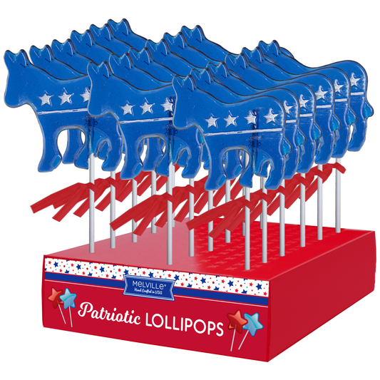 Political Donkey Lollipops