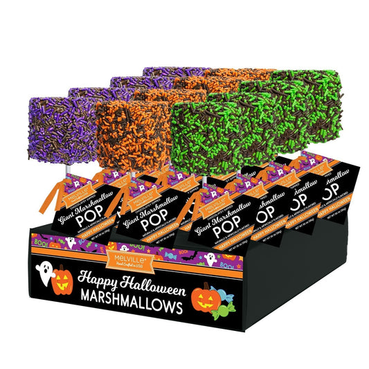Giant Marshmallow Pops - Assorted Halloween