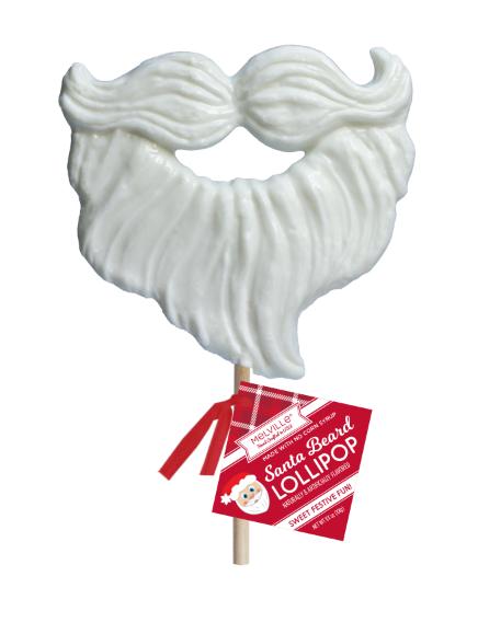 Giant Santa Beard Mask Lollipops