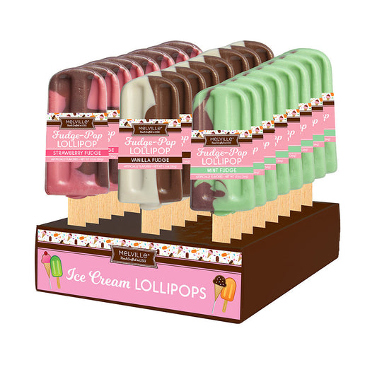Fudge-Pop Lollipops - Assorted