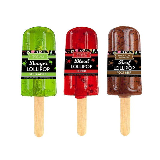 Gross Out Halloween Lollipops - Assorted