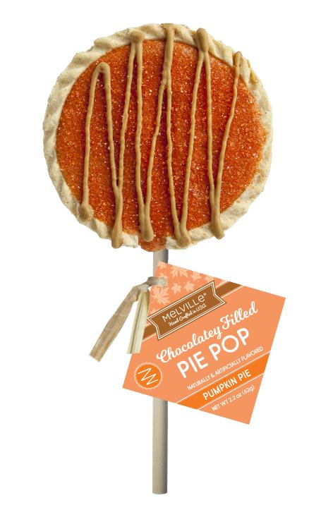 Salted Caramel Pumpkin Pie Pops