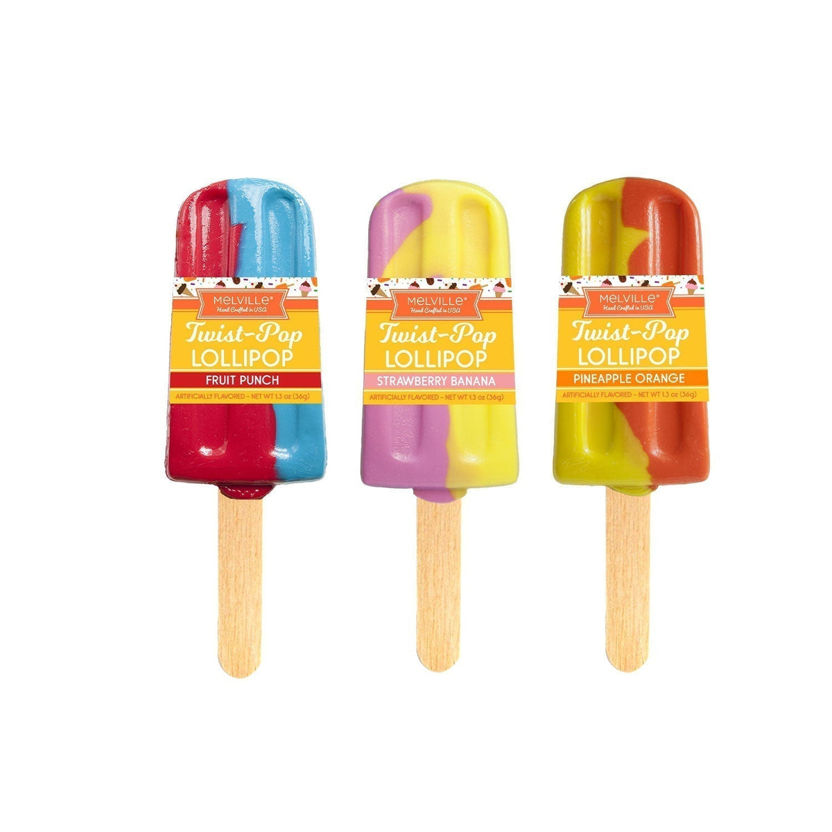 Twist-Pop Lollipops - Assorted (24ct)
