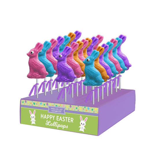 Bunny Profile Lollipops - Assorted