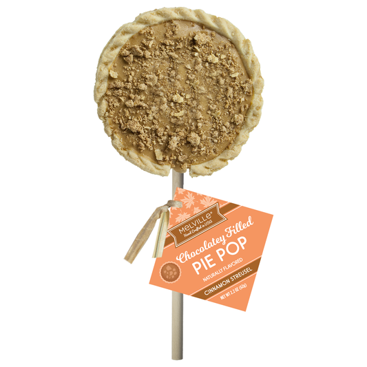 Cinnamon Streusel Chocolatey Pie Pops