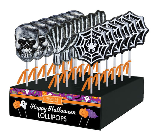 Frosted Halloween Lollipops - Assorted