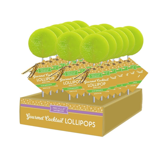 Gourmet Cocktail Lollipops - Sour Margarita & Champagne