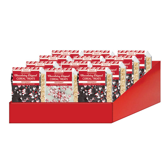 Cereal Treats Bar - Dark & White Chocolatey with Peppermint