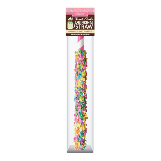 Freak Shake Candy-Coated Drinking Straws