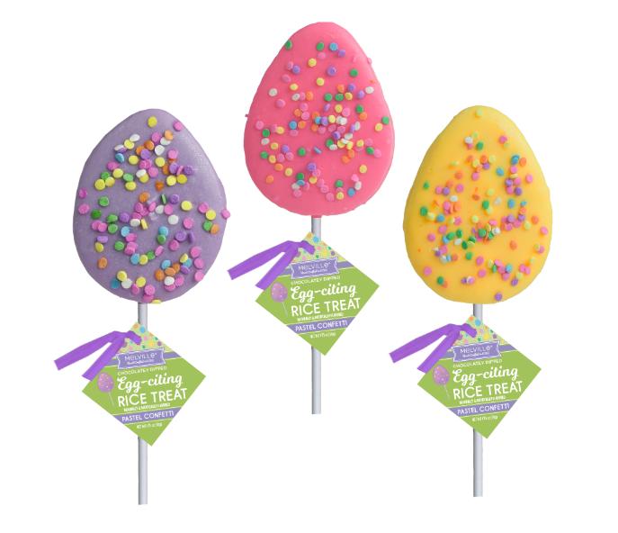 Pastel Confetti Easter Rice Treats - Assorted Colors (18ct)