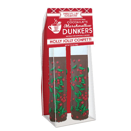 Holly Confetti Marshmallow Dunkers