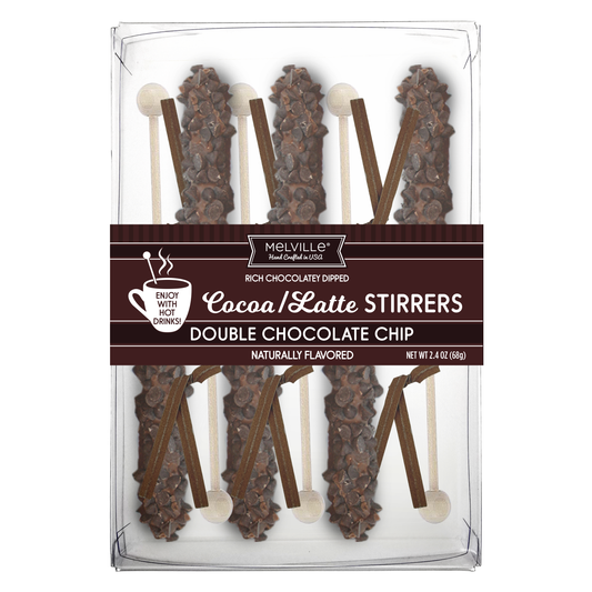 Double Chocolate Chip Stirrers