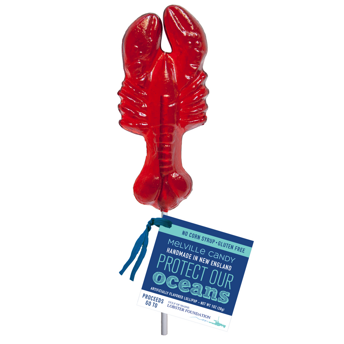 Lobster Lollipops - Charity for Gulf of Maine Lobster Foundation (24ct)