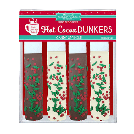Holly Confetti Marshmallow Dunkers