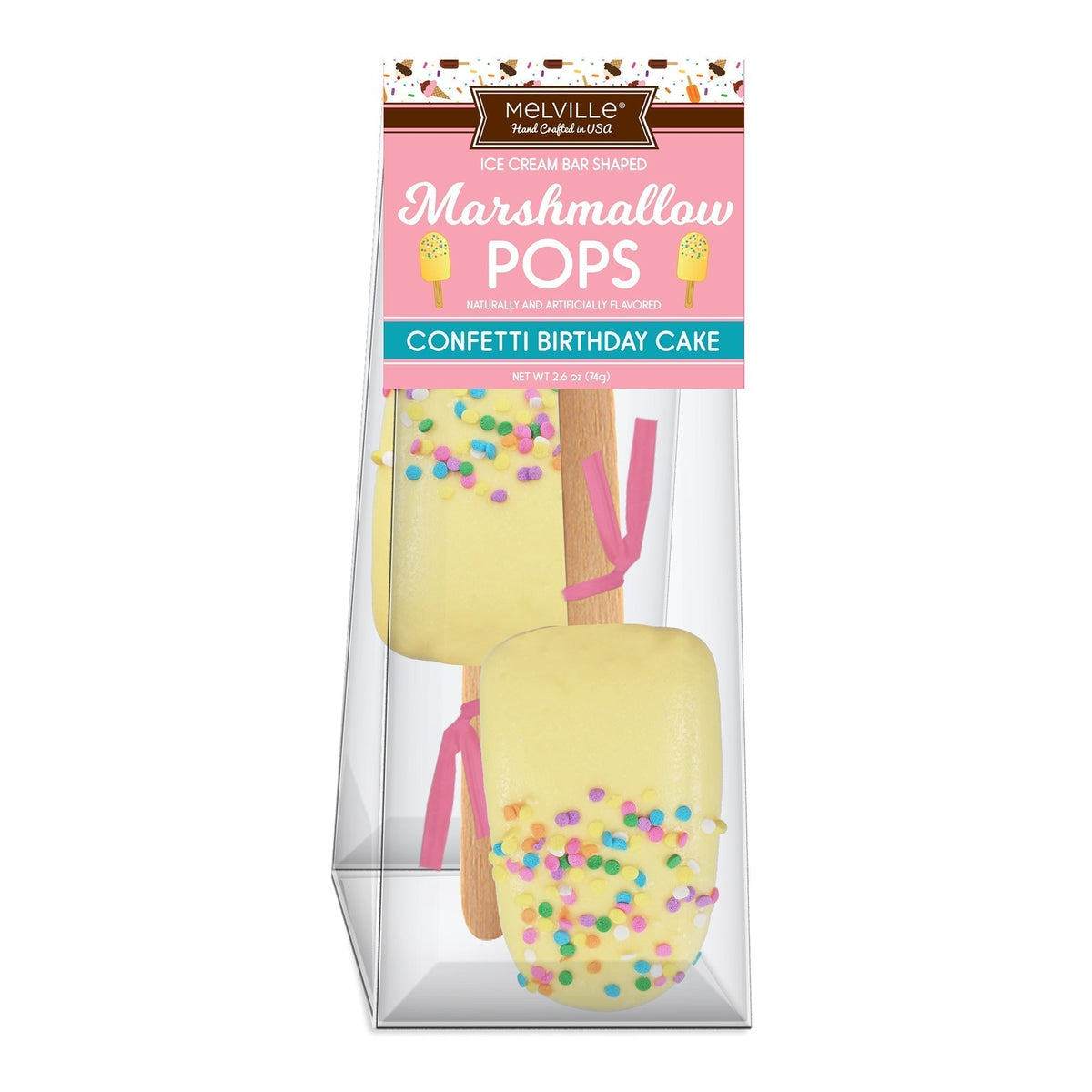 Birthday Cake Marshmallow Pops (18ct)