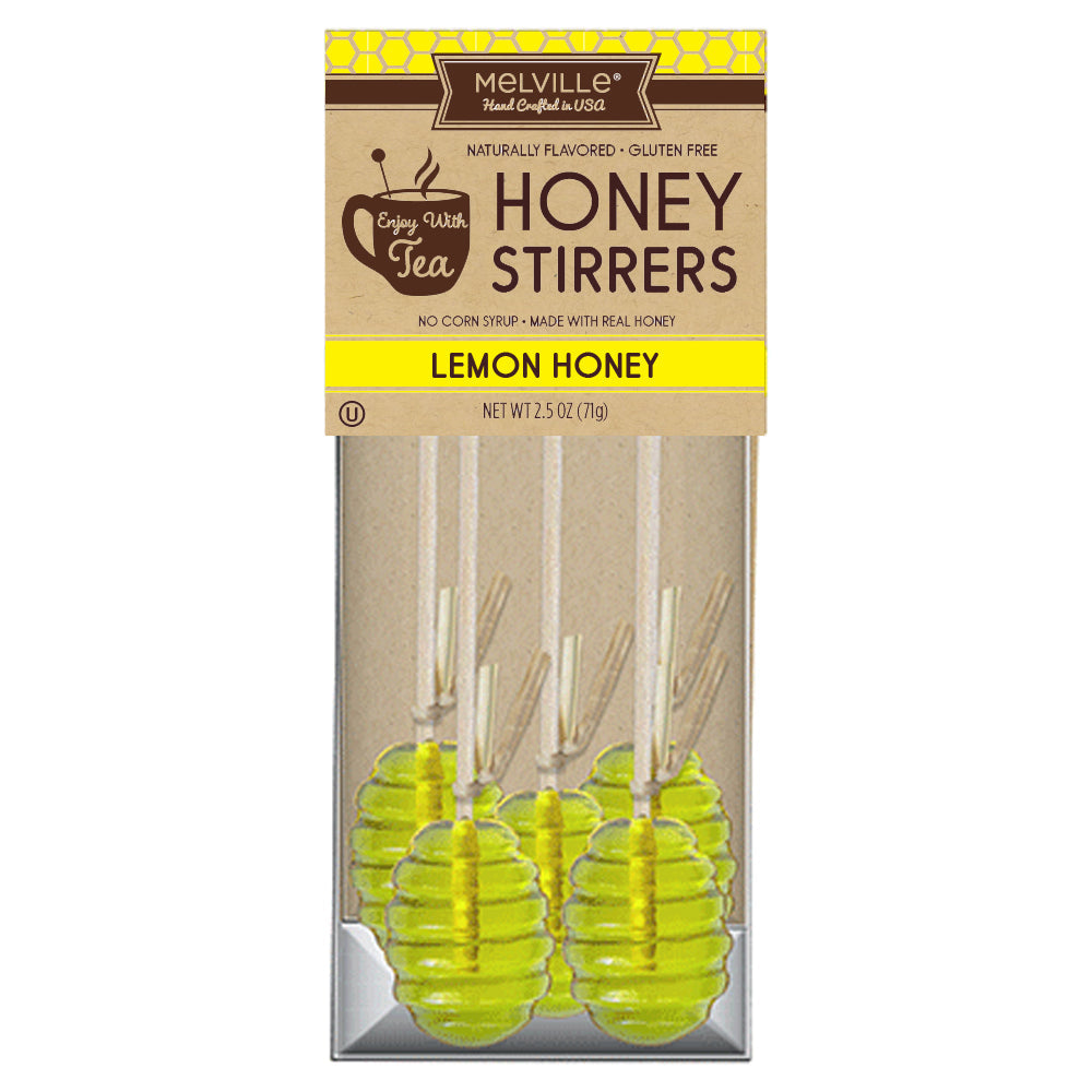 Lemon Honey Dipper Stirrers