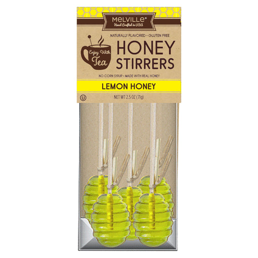 Lemon Honey Dipper Stirrers