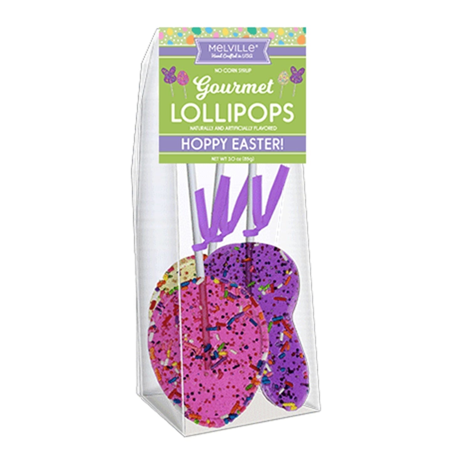 Funfetti Bunny & Egg Lollipops