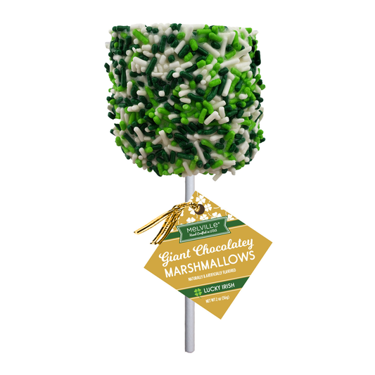 Giant Marshmallow Pops - St. Patrick's Day