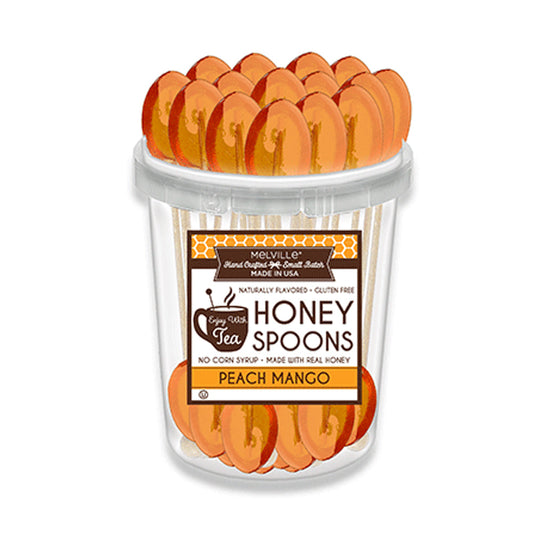 Peach Mango Honey Spoons