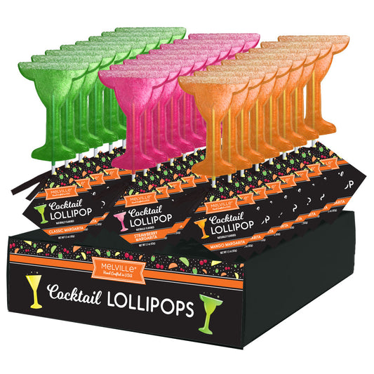 Margarita Glass Lollipops - Assorted