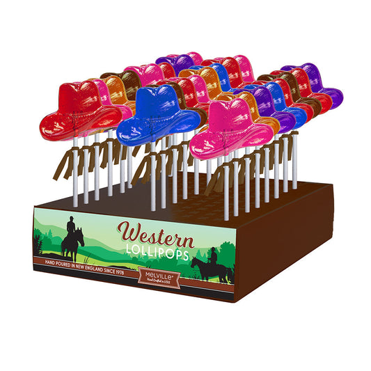 Cowboy Hat Lollipops - Assorted