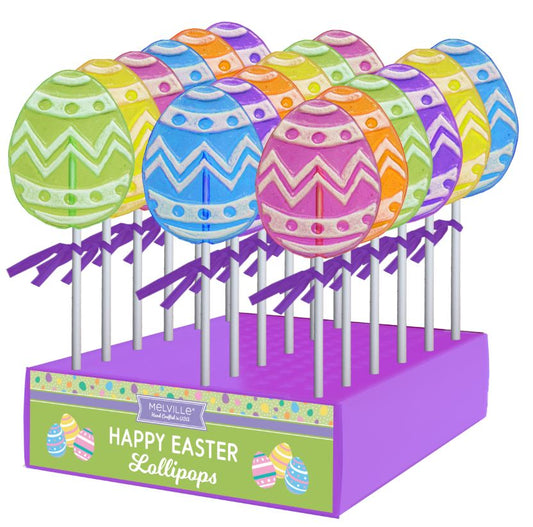 Frosted Egg Lollipops - Assorted