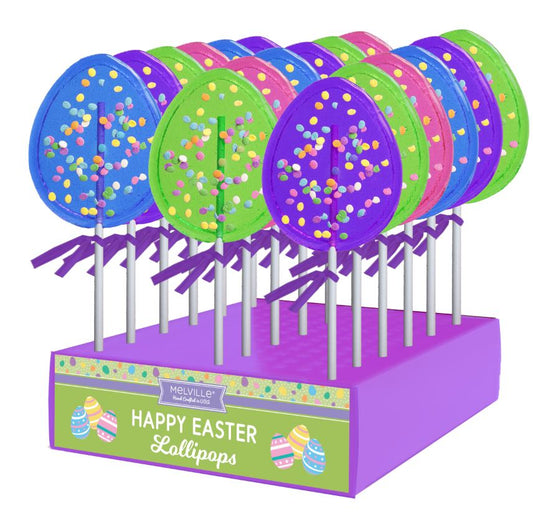 Confetti Egg Lollipops - Assorted