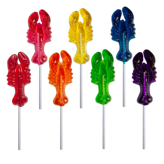 Lobster Lollipops - 24ct Assorted Colors