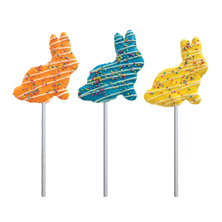 Spring Bunny Marshmallow Pops - Assorted