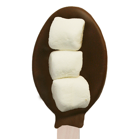 Mini Marshmallow Milk Chocolatey Dipped Spoons