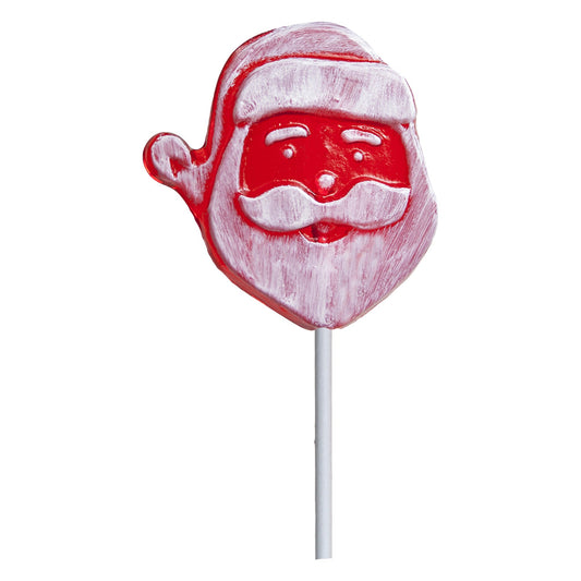 Frosted Santa Face Lollipops (24ct)