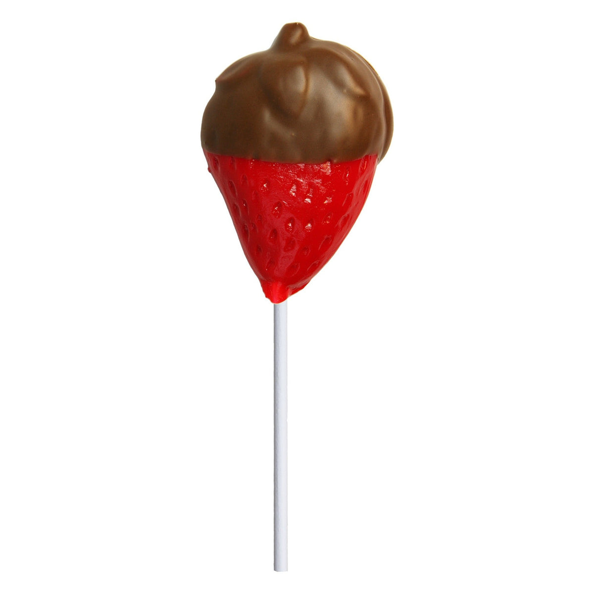 Chocolate-Dipped Strawberry Lollipops (24ct)