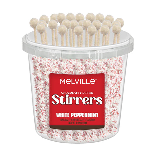 Peppermint Stirrers - White Chocolatey