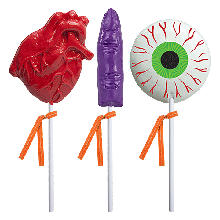 Body Part Lollipops - Assorted (24ct)