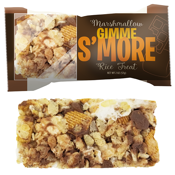 Indulgent Marshmallow Rice Treats - Gimme S'More