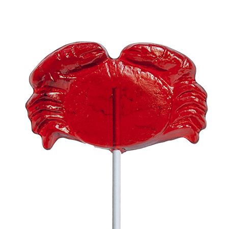 Red Crab Lollipops