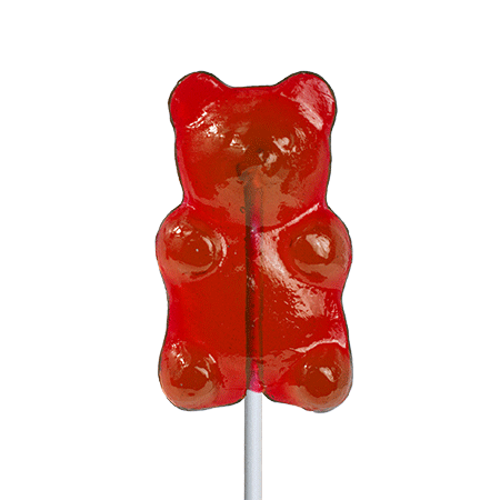 Sugar Bear Lollipops - Assorted (24ct)