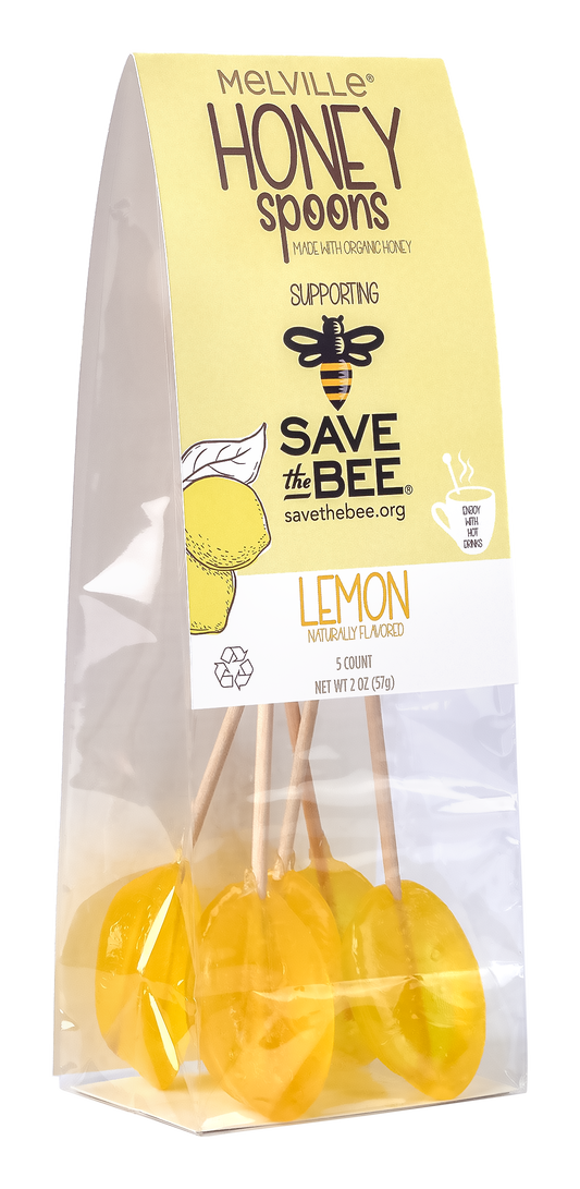 "Save The Bee" Honey Spoons