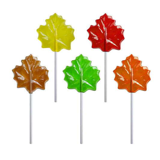 Autumn Leaf Lollipops - Assorted