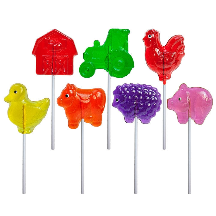 Farm Lollipops - Assorted (24ct)