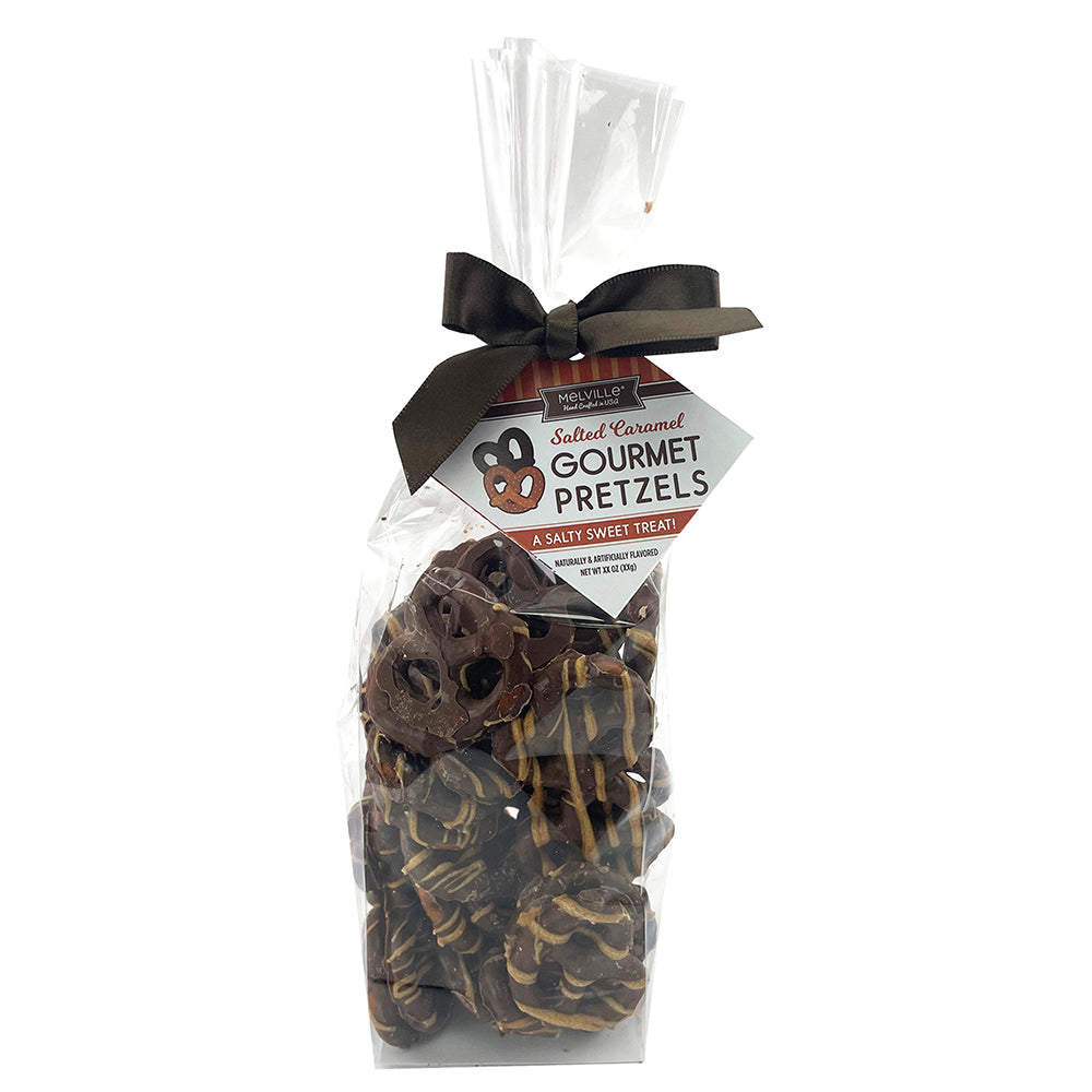 Chocolatey Coated Pretzels - Salted Caramel