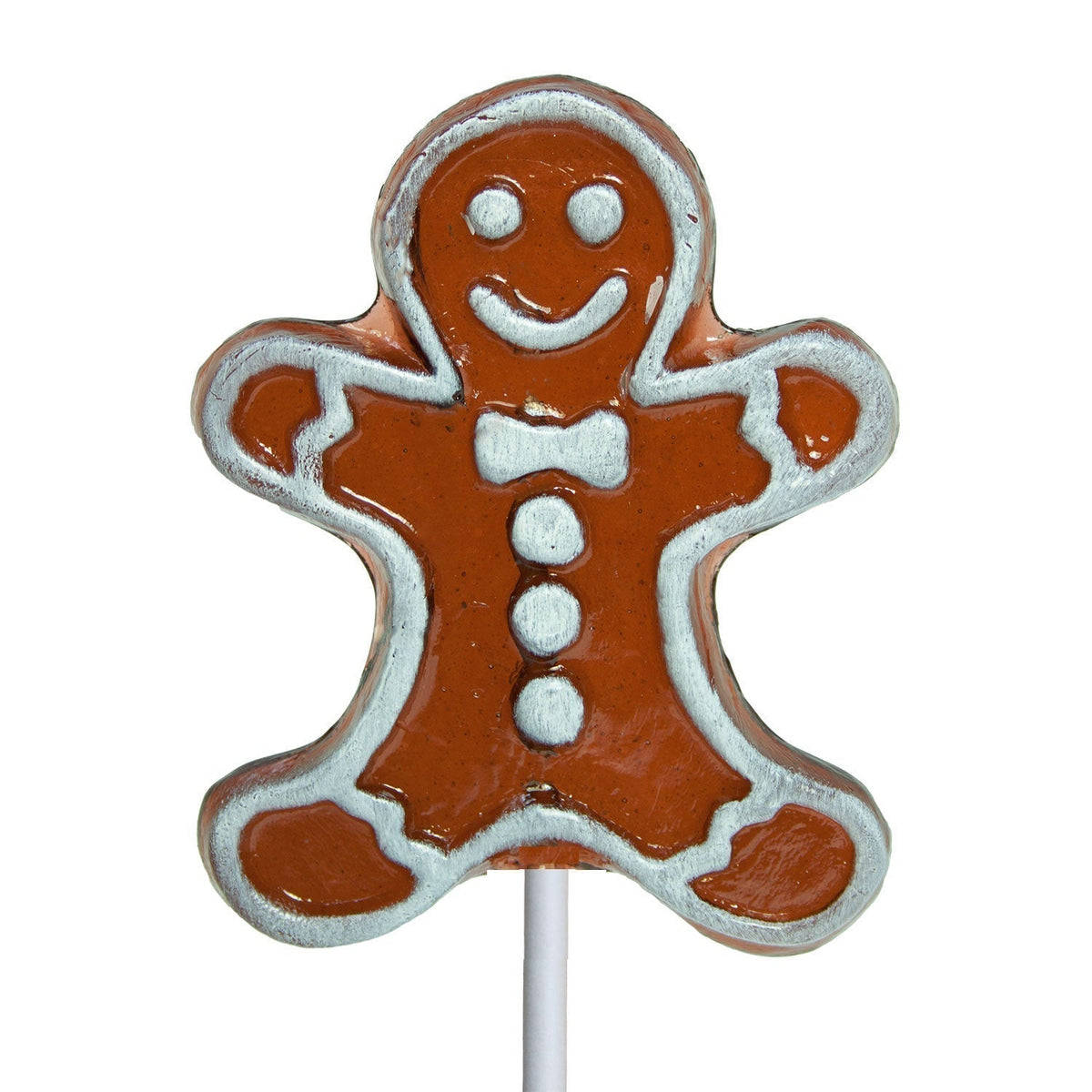 Frosted Gingerbread Man Lollipops (24ct)