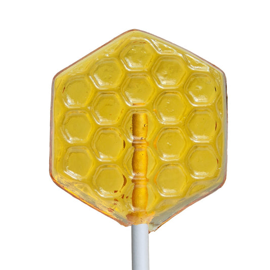 Honeycomb Honey Lollipops