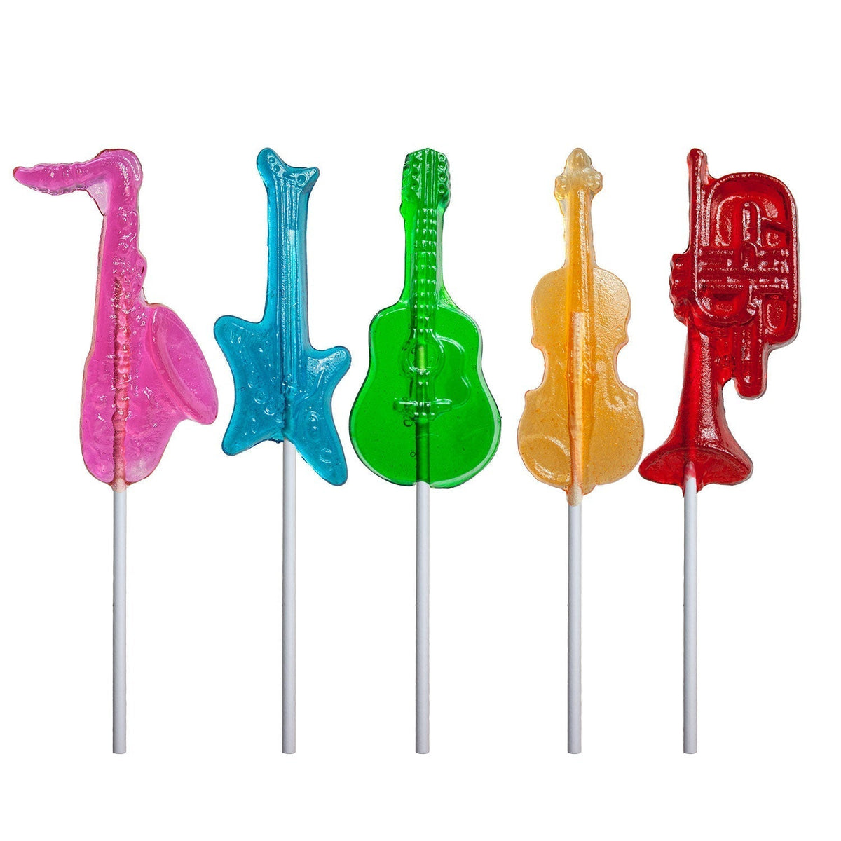 Musical Instrument Lollipops - Assorted (24ct)
