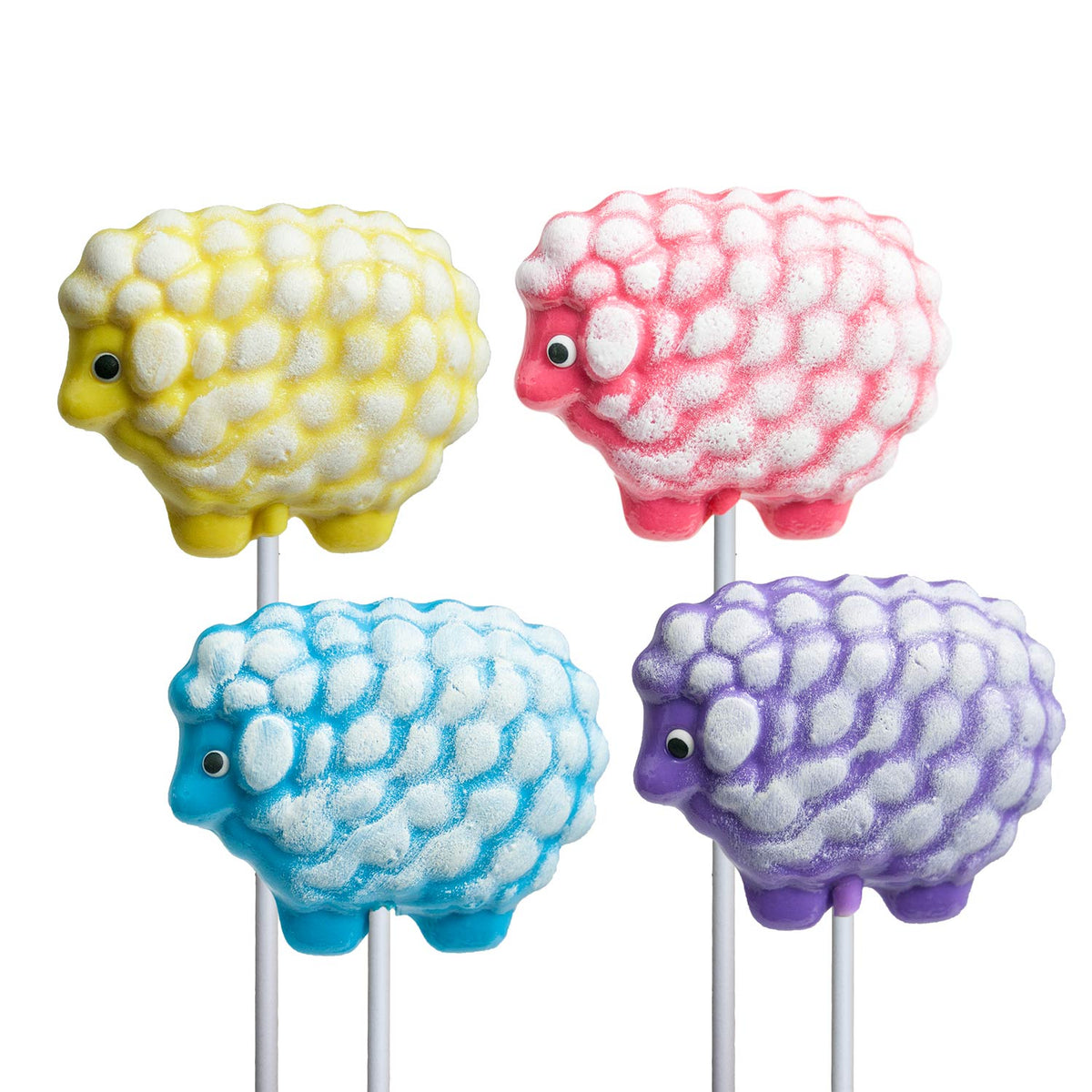 Spring Sheep Lollipops - Assorted (24ct)