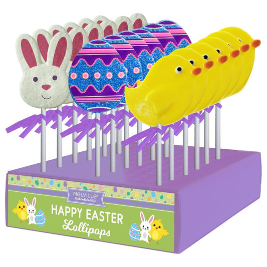 Fancy Easter Lollipops - Assorted
