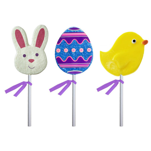 Fancy Easter Lollipops - Assorted